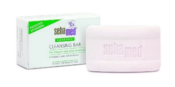 Sebamed Clear Face Cleansing Bar sabun muka terbaik