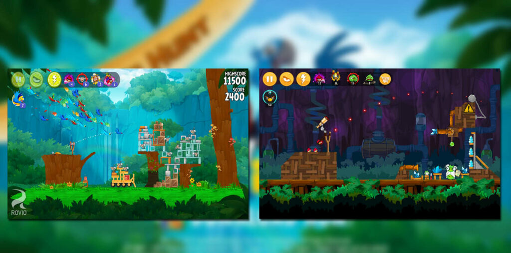 gameplay Angry Birds Rio Mod Apk