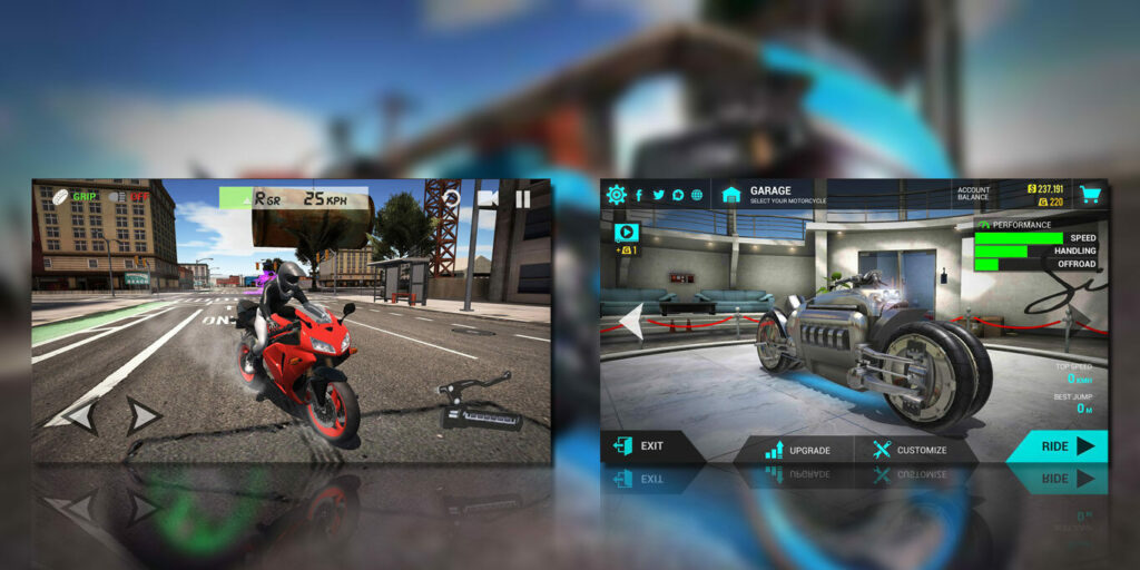 gameplay Ultimate Motorcycle Simulator Mod Apk