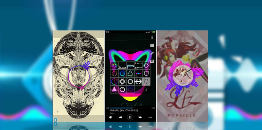 tampilan Avee Music Player Mod Apk