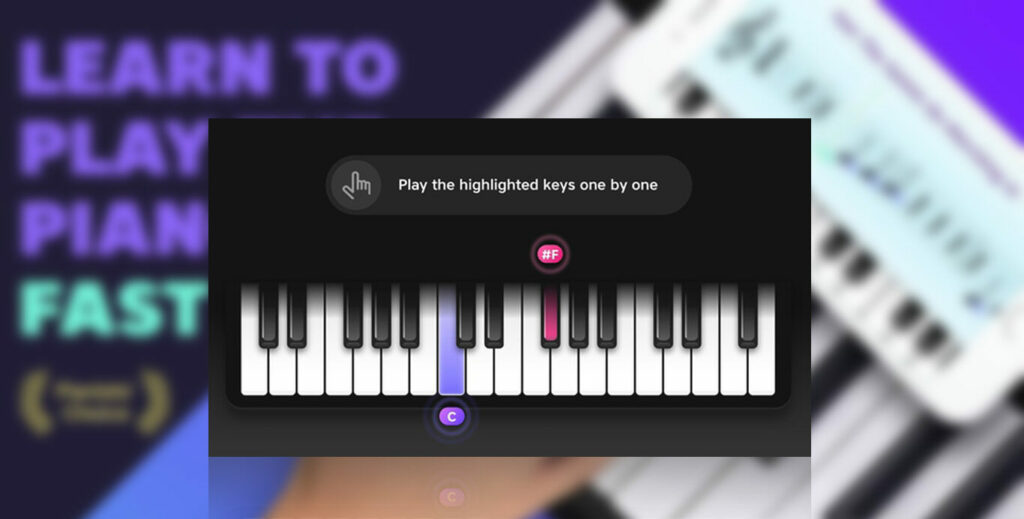 tampilan Piano Academy Mod Apk