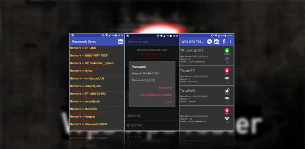 tampilan WPS WPA Tester Mod Apk