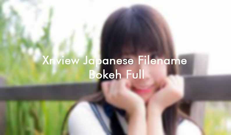 Xnview Japanese Filename Bokeh Full Hd No Sensor Terbaru 2022
