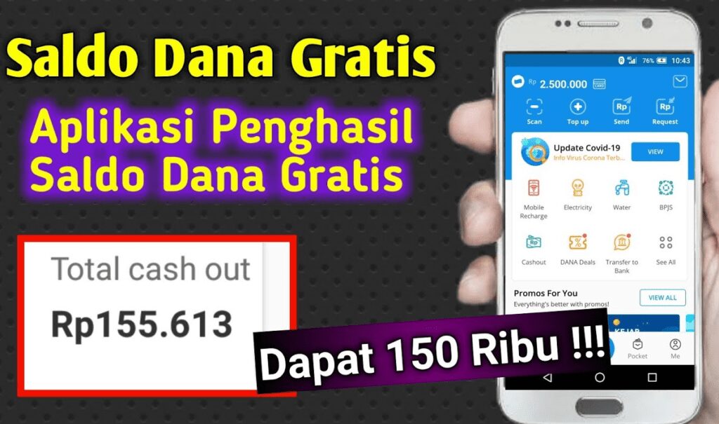 Aplikasi Penghasil Saldo Dana Terbaru