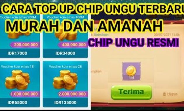 Top Up Chip Ungu Higgs Domino