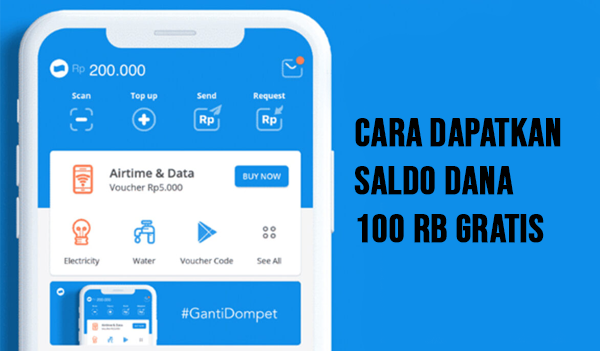 Trik Dapatkan Saldo DANA 100 Ribu Gratis 2025 Hari Ini Trik Dapatkan Saldo DANA 100 Ribu Gratis 2025 Hari Ini